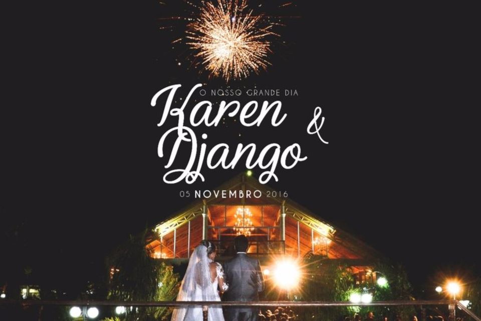 Django e Karem- Casa de Vidro